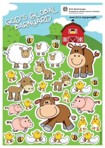 ELCA Good Gifts Stickers