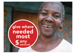 <give where needed most $any amount>