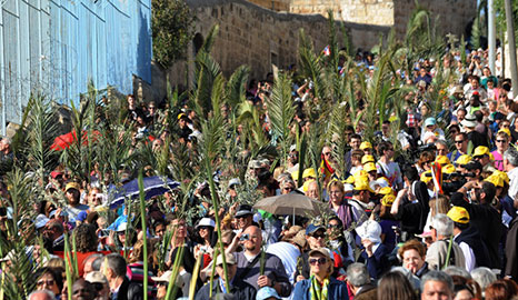 Palm Sunday, Mount of Olives